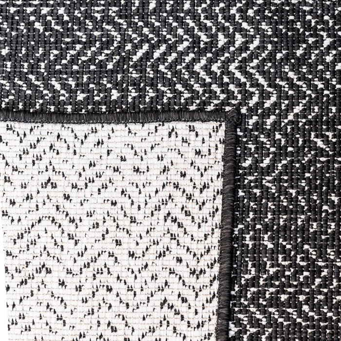 Eva Interior Buitenkleed Zwart Dahl 280 x 380 cm