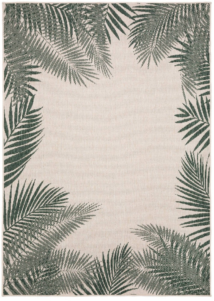 Buitenkleed Leaf - Groen - dubbelzijdig - EVA Interior - 160 x 230 cm