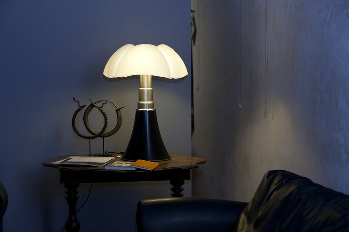 Martinelli Luce Pipistrello Mini tafellamp LED titanium