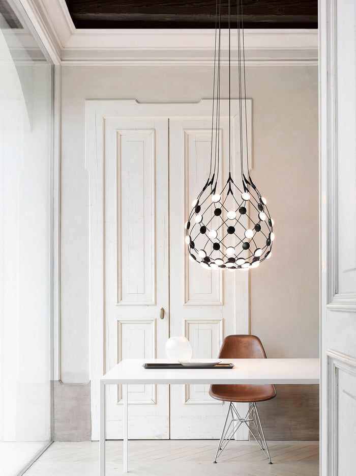 Mesh hanglamp Ø55 LED 5m snoer