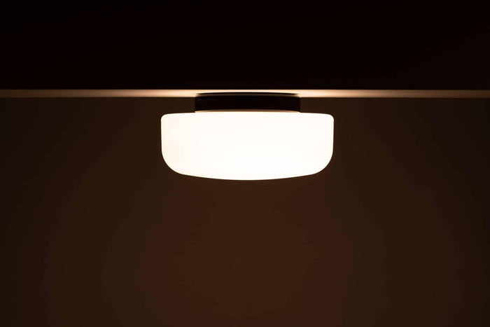 Ifö Electric Solenne 250|156 plafond- en wandlamp Ø25 zwart
