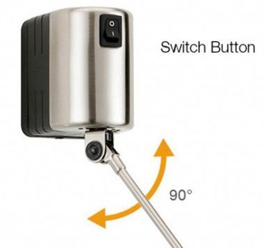 Lumina Daphine Parete 20 wandlamp LED 3000K geborsteld nikkel