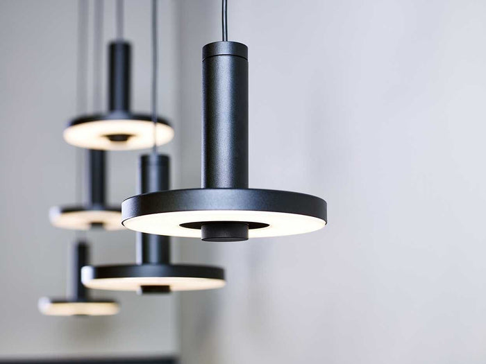 Beads hanglamp LED Ø21.5 zonder plafondkap zwart