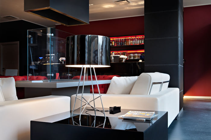 Ray T tafellamp glas