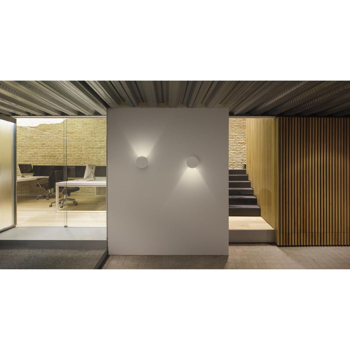 Vibia Dots 4670 wandlamp LED Ø17.5 Brown L1