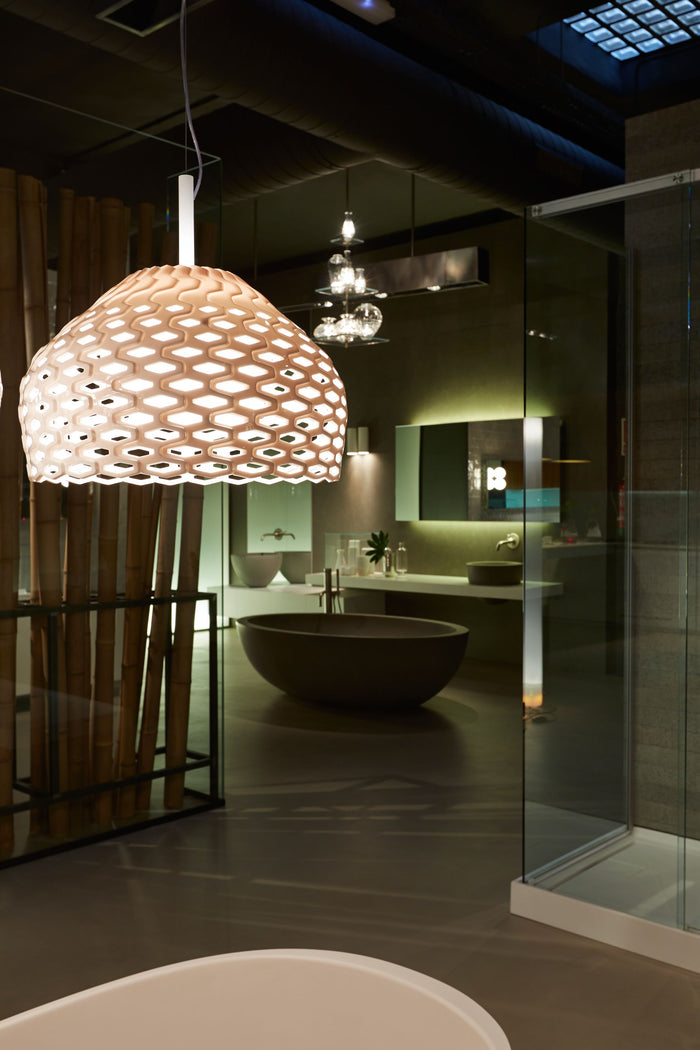 Tatou S2 hanglamp Ø50 Ocre Grey