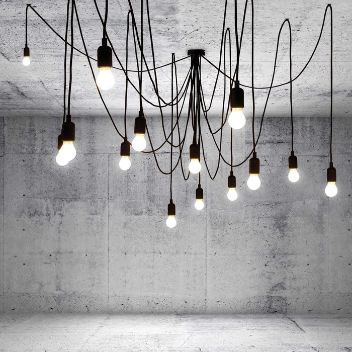 Maman 14 cluster hanglamp opaal