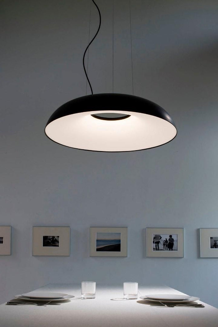 Martinelli Luce Maggiolone hanglamp LED Ø60 zwart