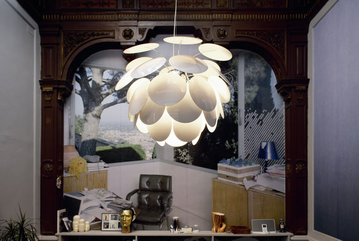 Discocó hanglamp Ø53 wit