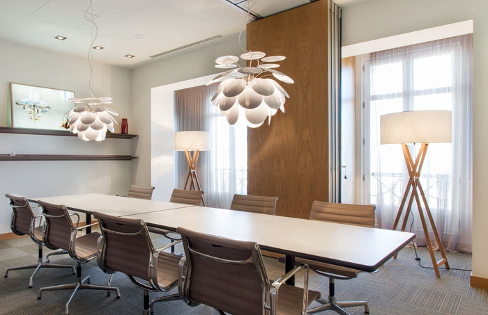 Discocó hanglamp Ø53 wit