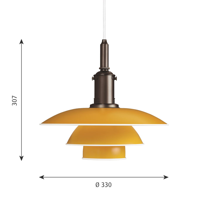 PH 3,5-3 hanglamp Ø33 geel