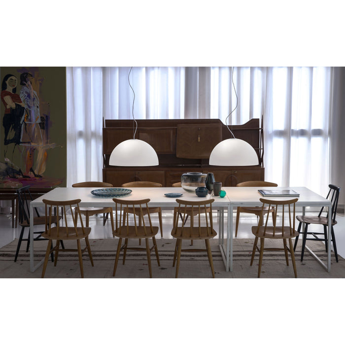 Oluce Sonora hanglamp Ø50 opaal