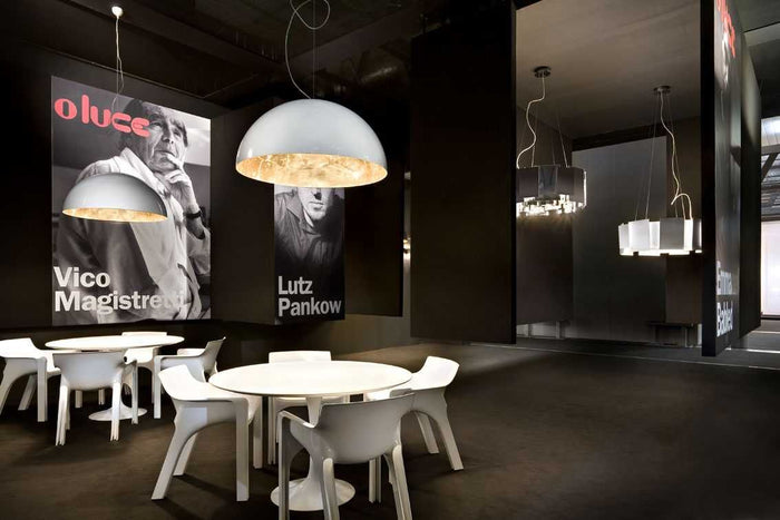 Oluce Sonora hanglamp Ø50 opaal