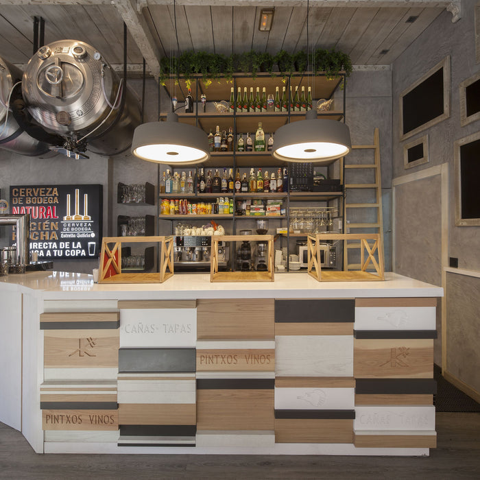 Marset Soho 57 LED hanglamp Ø57 grijs