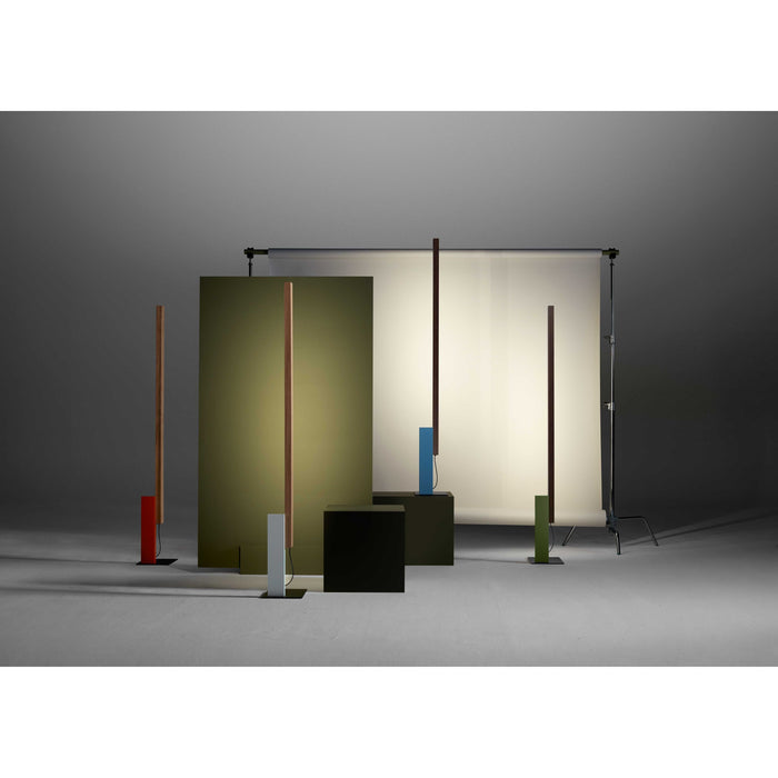 Marset High Line vloerlamp LED wenge-green