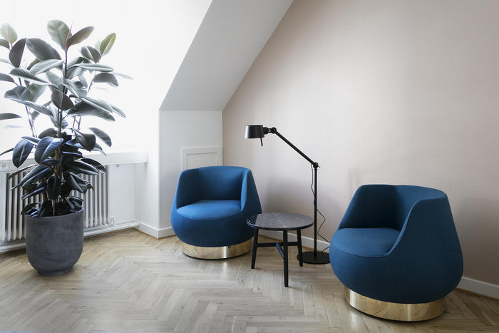 Bolt 1 Arm vloerlamp Lightning White