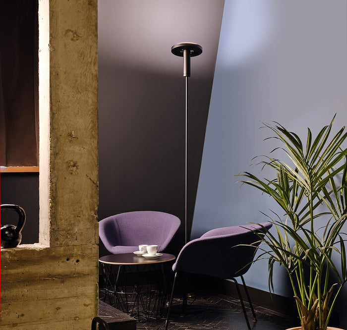 Beads vloerlamp LED uplight zwart