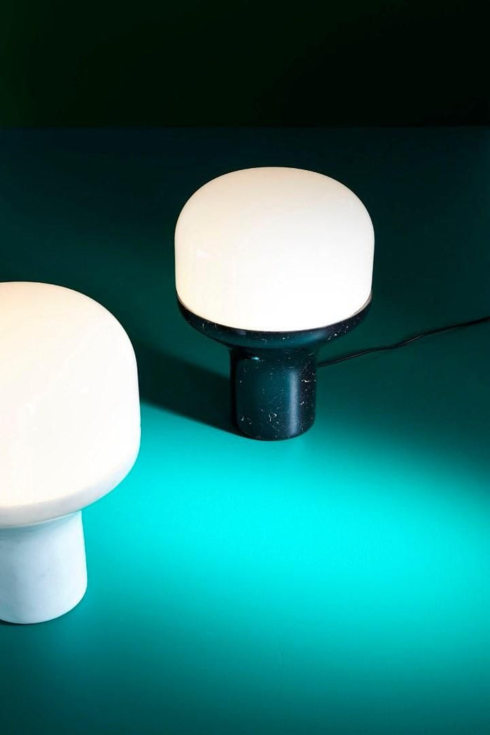 Martinelli Luce Delux Junior tafellamp marmer Black Marquinia