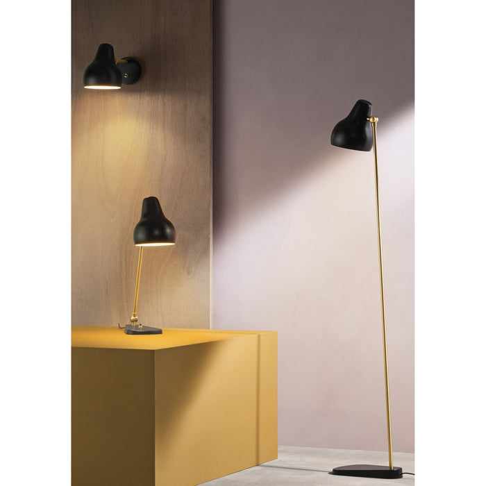 VL38 vloerlamp LED zwart