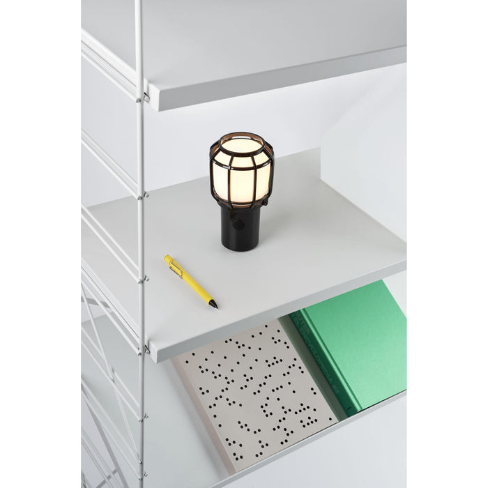 Marset Chispa tafellamp LED oplaadbaar zwart