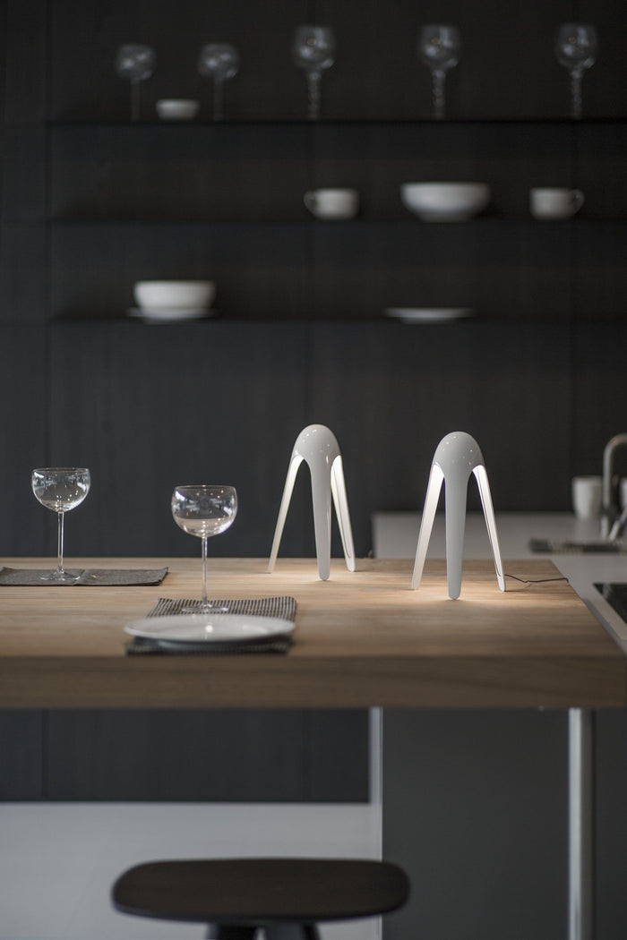 Martinelli Luce Cyborg tafellamp LED lichtgroen