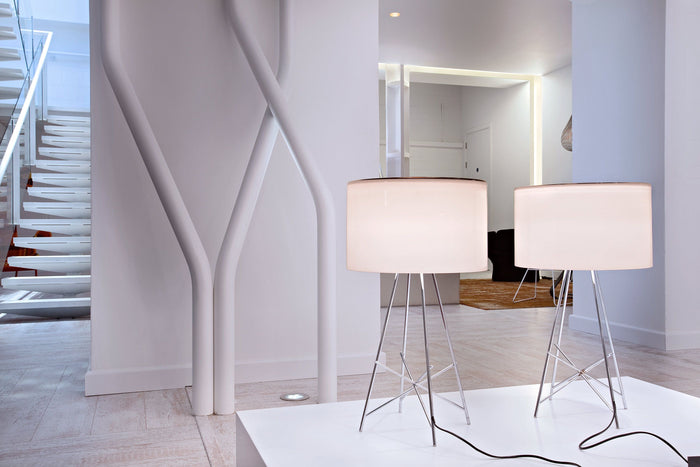 Ray T tafellamp glas