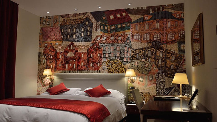 Melampo tafellamp brons