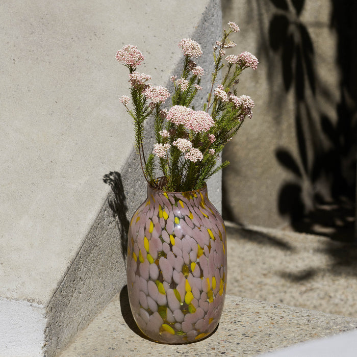 HAY Splash Vaas - Pink/Yellow