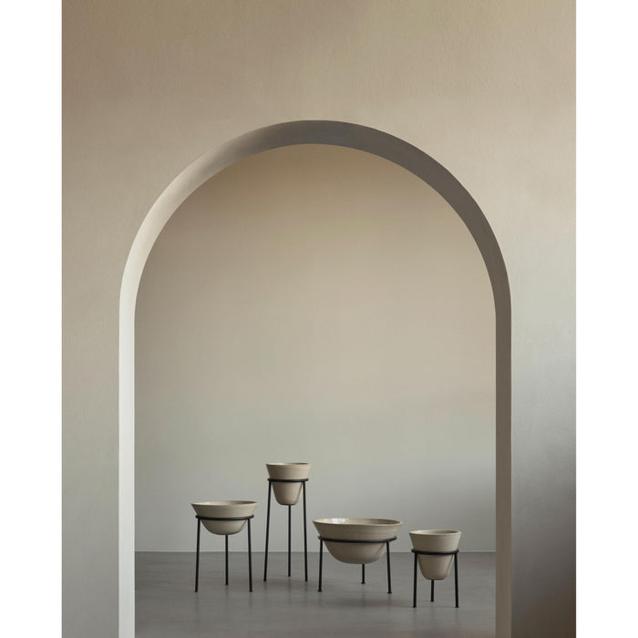 Audo Copenhagen Daiza plantenbak H35 Ø25 ivoor