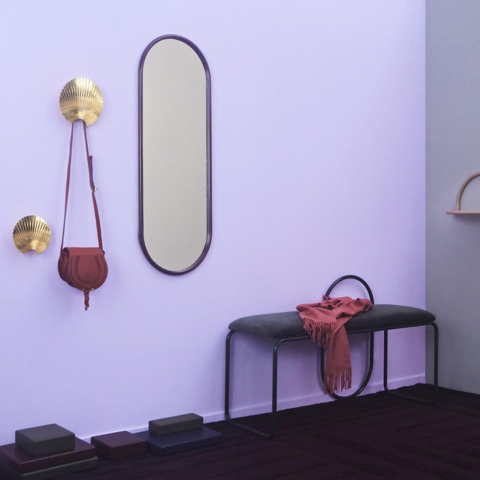 AYTM Angui spiegel 78x29 ovaal Taupe