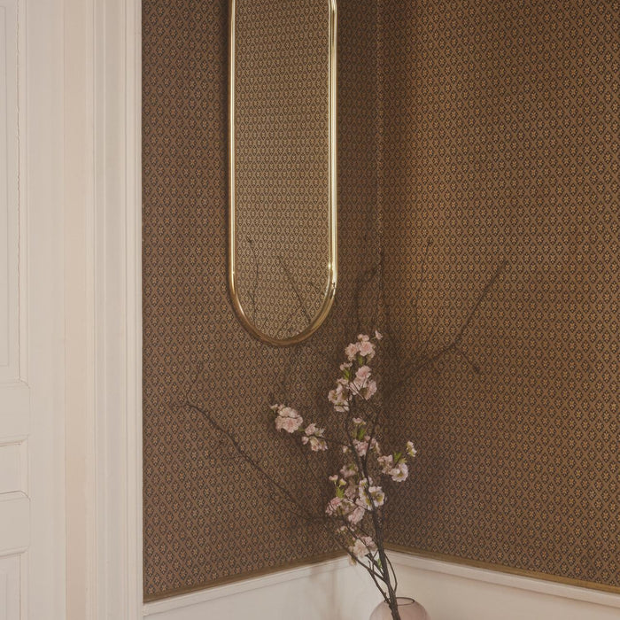 AYTM Angui spiegel 108x39 Taupe ovaal