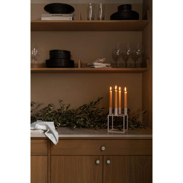 Audo Copenhagen Kubus 4 kandelaar zink