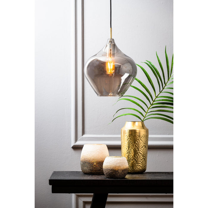 Light & Living - Hanglamp RAKEL - Ø27x29.5cm - Brons