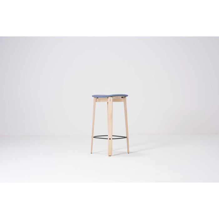 Nora barkruk zonder leuning whitewash Main Line Flax Russel