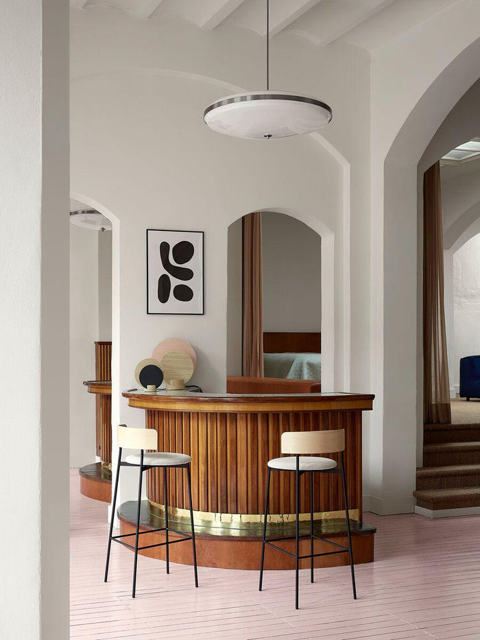 FÉST Friday barkruk 75 naturel Royal 160 magnolia