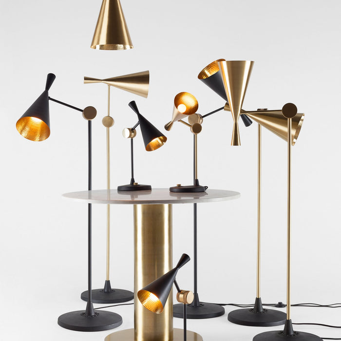 Tom Dixon Beat Light vloerlamp messing