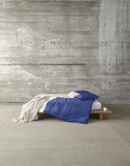 Marc O'Polo Ewon Dekbedovertrek Cool Cobalt 140 x 220 cm