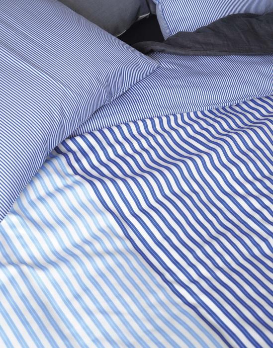 Marc O'Polo Ellan Dekbedovertrek Cool Cobalt 240 x 220 cm