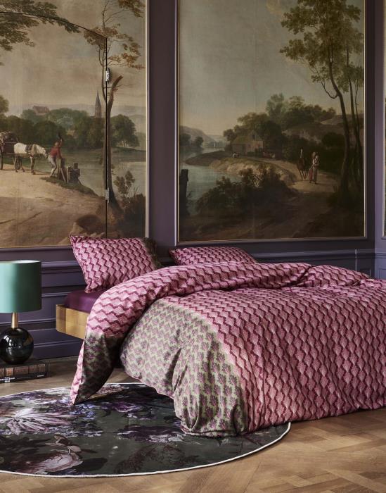 Essenza Tesse Dekbedovertrek Cherry red 240 x 220 cm