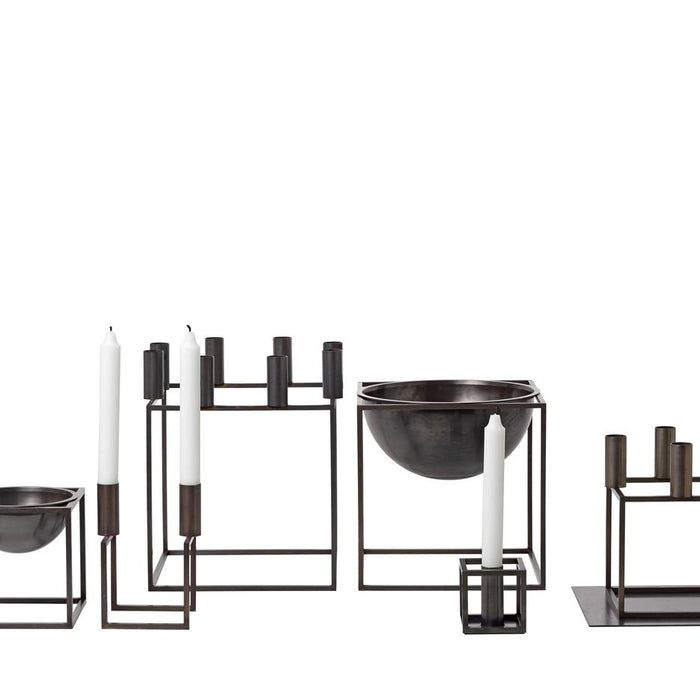 Audo Copenhagen Kubus 4 kandelaar ivoor