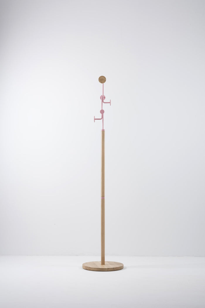 Hook staande kapstok Ø37 groen