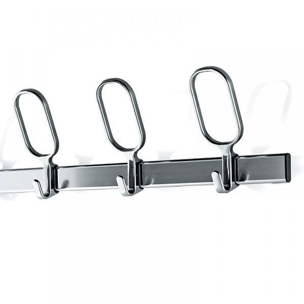 Magis Birds on a Wire wandkapstok vijf haken zilver