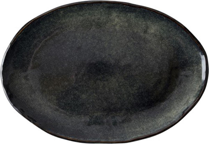 Organic by Dutch Rose Amsterdam ovale schaal 40x28 cm - groen