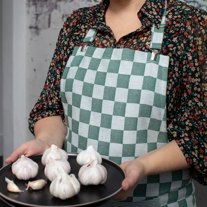 DDDDD Schort Barbeque 90x85cm - green