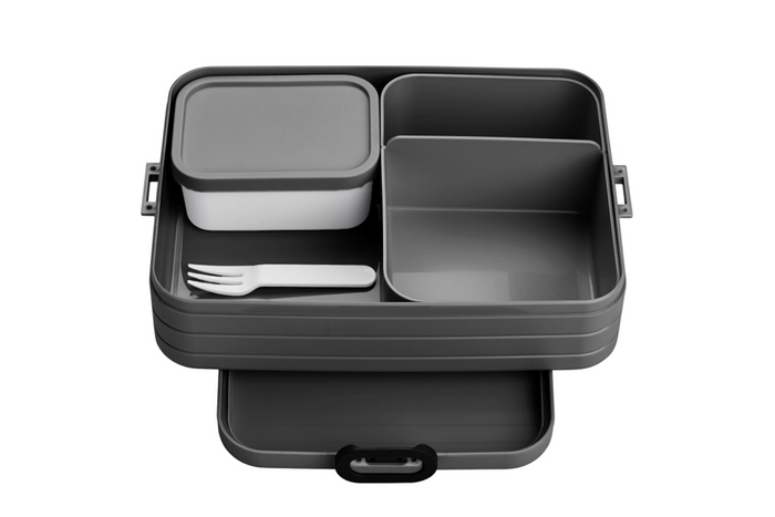 Bento lunchbox Take a Break large - Nordic black