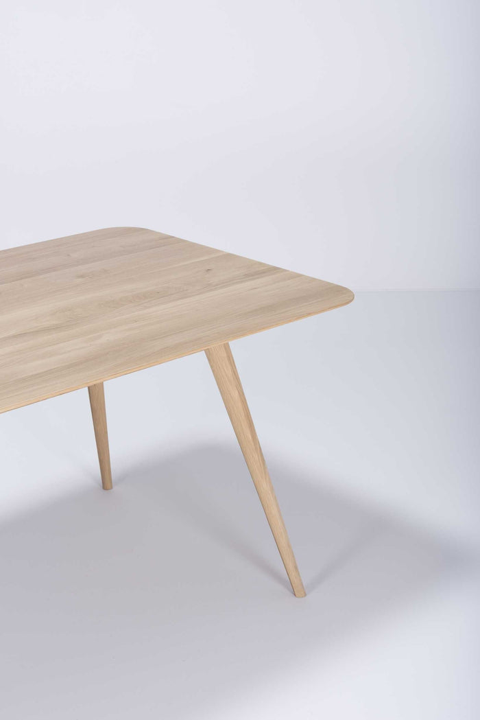 Stafa tafel hout 220x90 naturel