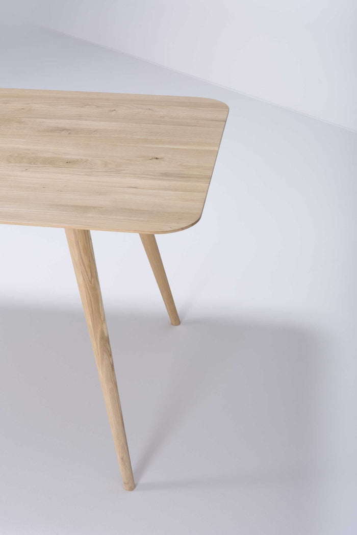 Stafa tafel hout 220x90 naturel