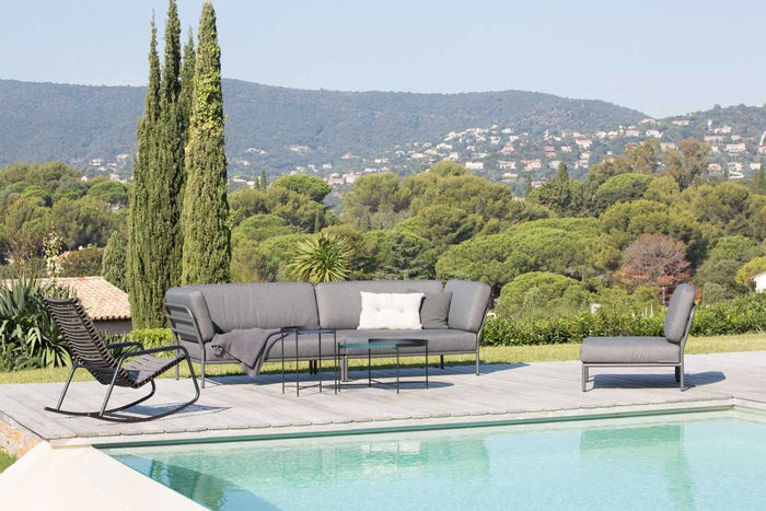 Edge bijzettafel Ø62 zwart