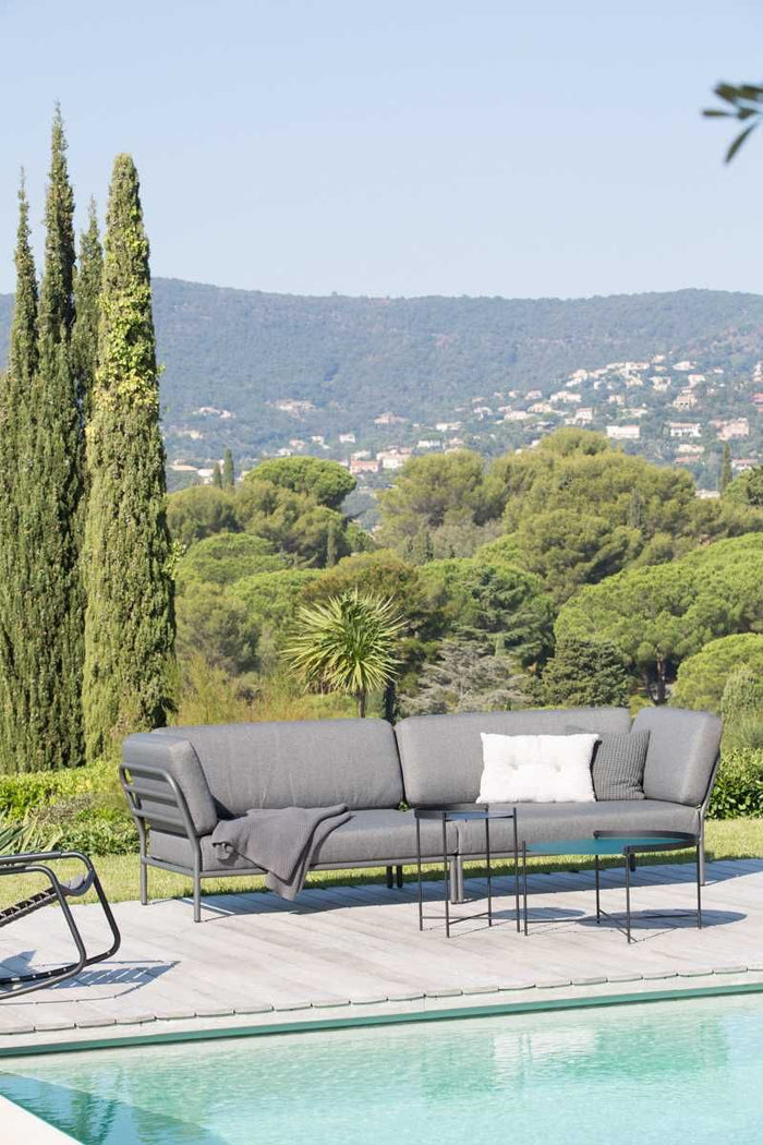 Edge bijzettafel Ø62 zwart