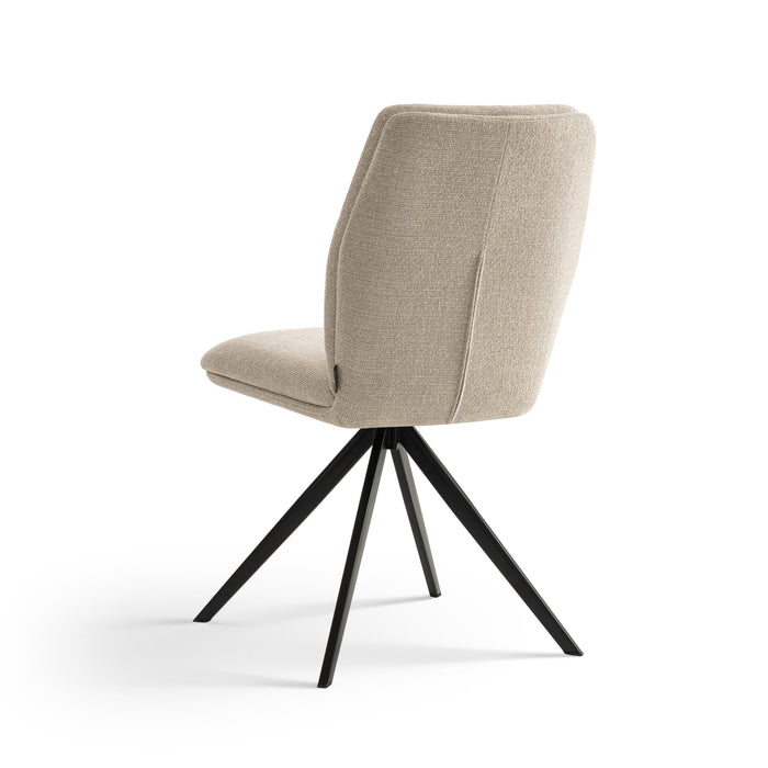 Furnihaus Eetkamerstoelen set van 2 - Emma - Beige - Stof
